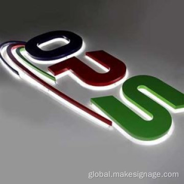 Painted LED Channel Letters Paiting Channel Letter Sign Supplier